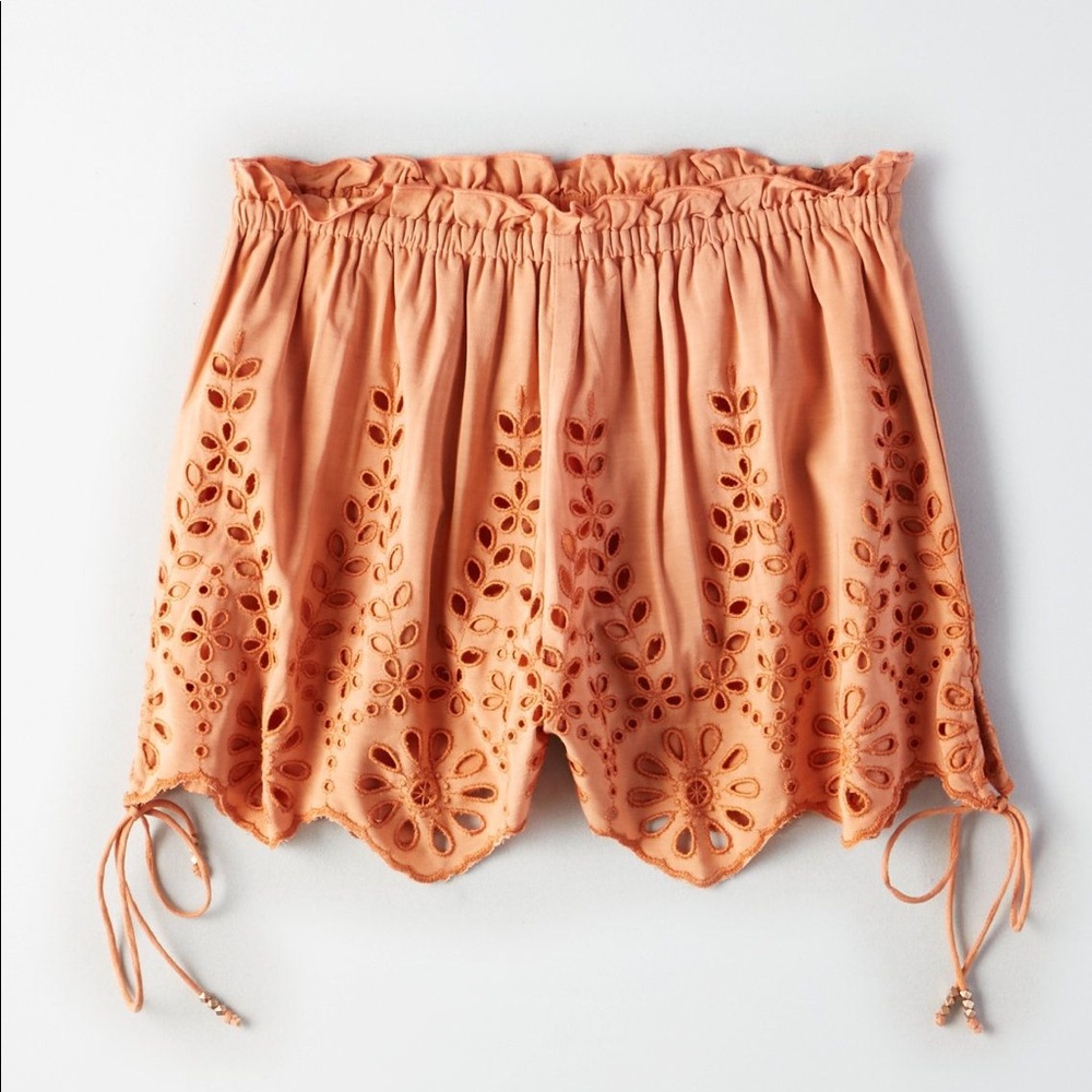 Embroidered Shorts | American Eagle